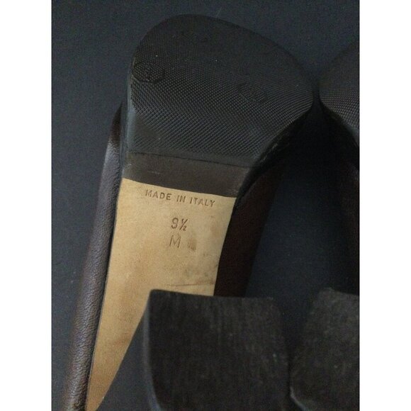 Michael Kors Womens Brown Leather Peep Toe Platform Pumps Size 9.5 M Shoes - Picture 4 of 9